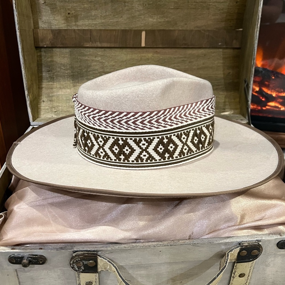 Olive and Pique Bellamy Wool Rancher Hat MSRP $169 - Picture 3 of 13
